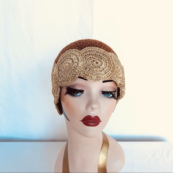 Roman Keflay Hand Crochet 20’s Style Hat - Picture 9 of 16